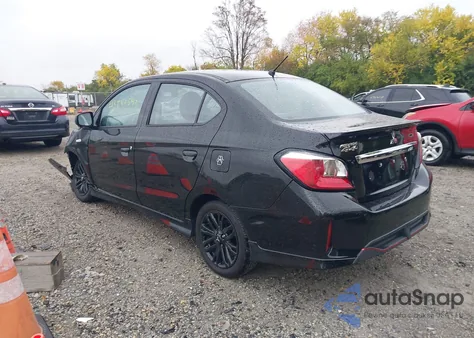 2024 Mitsubishi Mirage G4 Black Edition из США, поврежденный, VIN ML32FUFJ1RHF14538